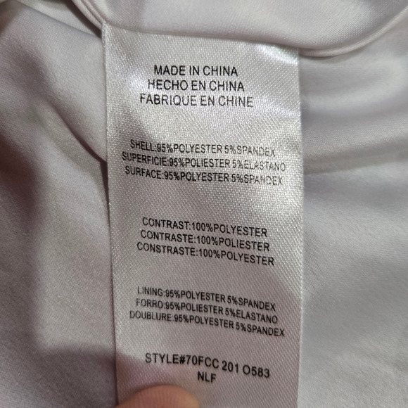 Bebe Floral Halter Fit & Flare Dress Pink Red Party Evening Dress Size Small - Picture 6 of 9